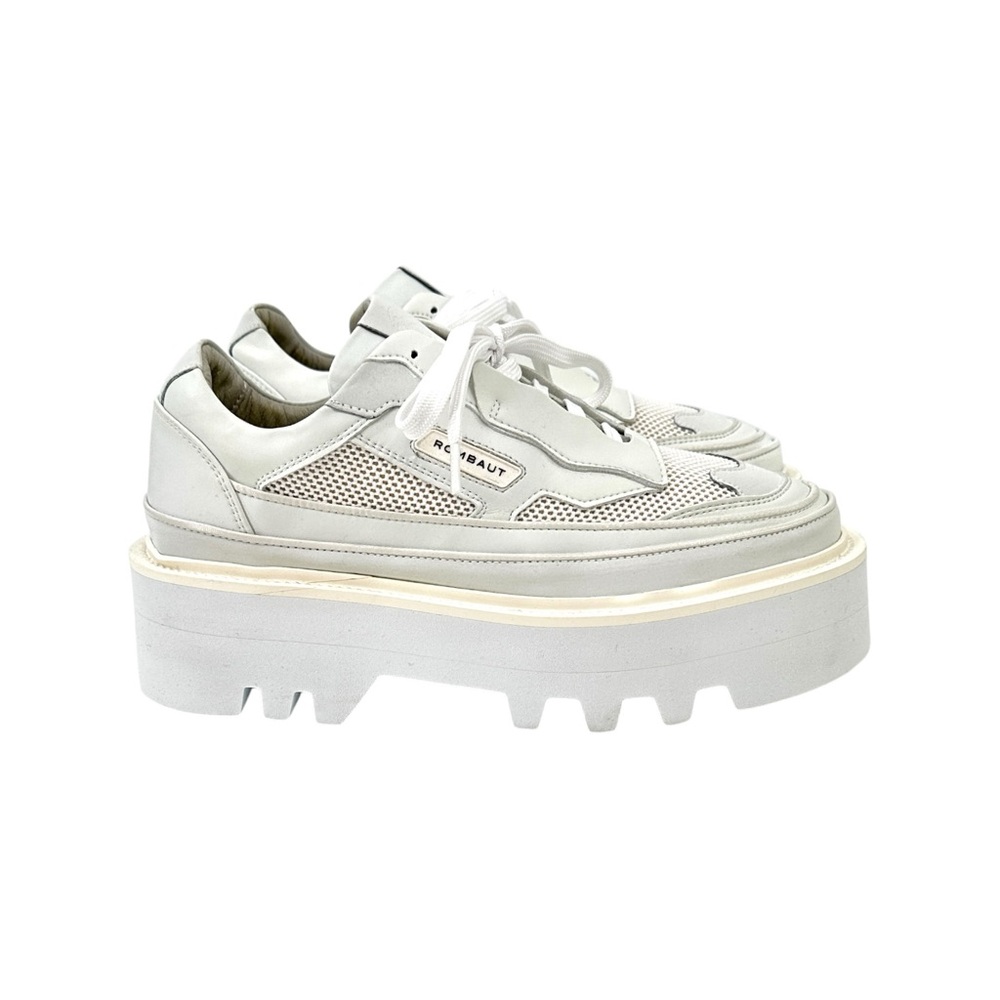 Rombaut Protect Hybrid White Chunky Platform Sneakers sz 41 - Picture 3 of 15